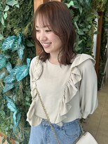 ロックス バイ マグ 松本(rocks BY MAG)&nbsp;ヘーゼルベージュ透明感ボブ艶髪小顔似合わせ