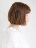 ブラウンベージュカラーで女性らしい雰囲気に!!
