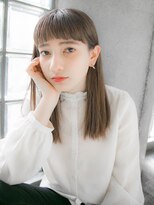 リリアン 表参道(relian)&nbsp;大人かわいいぱっつんショートバング☆