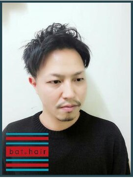 バトヘアー 渋谷本店(bat hair) 【bathair渋谷/三輪】  テクノマッシュワイルドツーブロック