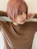 バズ(BUZZ) 顔まわりレイヤーのショートボブ★BUZZ秋山