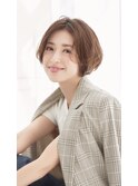 似合わせカット×小顔無造作ショートボブ【瀧上丈司】