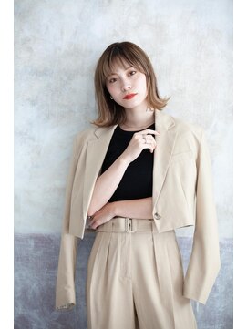 シェルベアー 銀座四丁目(Shell Bear) 30代40代50代◎大人ナチュラルレイヤーショートボブ　銀座