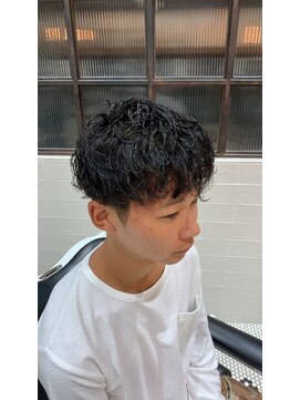 バーバーブロス 吉祥寺店(BARBER BROS) 【LUDLOW BROS.】KurashigeMiyabi  ツイストスパイラルパーマ