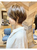 マーブルトウキョウネオリーブ(marbles tokyo neolive)&nbsp;【MARBLES/三軒茶屋】大人かわいい小顔丸みショートボブ