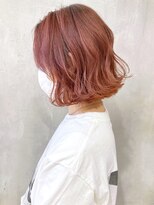 アイティーバイアルバム 松戸店(IT by ALBUM)&nbsp;ピンクべージュ_ミニウルフテラコッタくすみブルー_ba321532