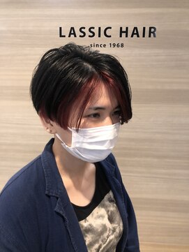 ラシックヘア 土山店(LASSIC HAIR) ハンサムショート×フェイスフレーミング