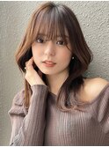 レイヤーカット/顔まわりカット/大名/福岡天神/赤坂
