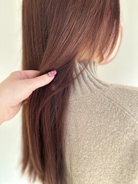 ネオヘアー 曳舟店(NEO Hair) ブリーチなしWカラー/ピンクカラーピンクパープルピンクベージュ