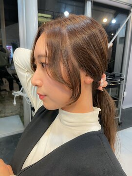 ロナ 岡崎竜美丘店(RONA) 韓国風顔まわりレイヤーカット2