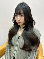 ボタン シブヤ(VOTAN SHIBUYA)&nbsp;韓国ヘア/姫カット/前髪あり/くびれヘア/