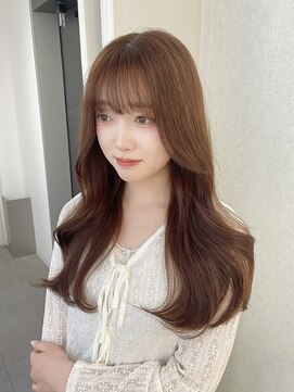 ユーフォリア 渋谷グランデ(Euphoria SHIBUYA GRANDE) ピンクブラウン　くびれ巻き