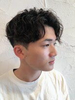 ブリランチン イワタ(Brilliantine Iwata)&nbsp;センターパートで今風×爽やか♪人気のパーマスタイル☆