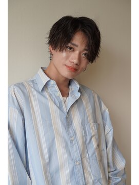 クーナバイトマト 横浜(Cuna by TOMTO) 【RYOSUKE】アップバング_ツイストパーマ_爽やかショート