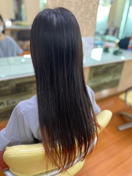アークスヘアー ★縮毛矯正ロング♪艶感ストレート髪質改善トリートメント