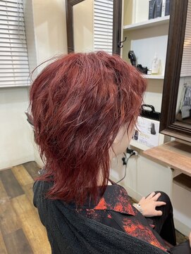 インパークス 西日暮里店(INPARKS) ★派手髪レッドカラー★