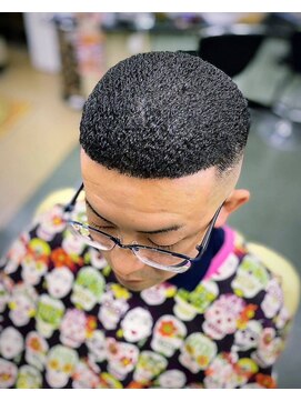 バーバーショップイシカワ(BARBER SHOP イシカワ) バズニグロハイスキンフェードスタイル