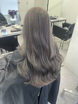 ペレ 栄店(PELE)&nbsp;前髪/アンブレラカラー/こなれミディ/イメチェン/ウェーブパーマ