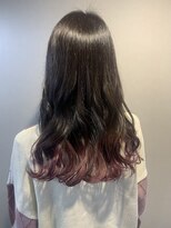 エイム ヘア リアム 調布店(eim hair liam) セミミックス巻き×スモーキーピンク