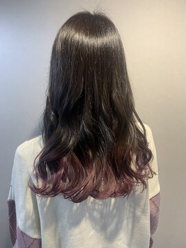 エイム ヘア リアム 調布店(eim hair liam) セミミックス巻き×スモーキーピンク