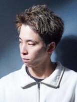 アルファ 新宿(alpha)&nbsp;サーフカール/ 刈り上げセンターパート/ブルーブラック[新宿駅]