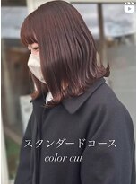 ヘアアトリエ ナイン 岡部店(hair atelier nine) メルティーカラー/似合わせカット/ウェーブミディアム/福島市