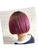 ぱっつんボブ