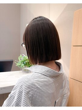 ユウヘアー 千代田橋店(U Hair) 切りっぱなしbob