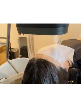 全国1%未満のサロンのみ取り扱いできるEraLを使用した「高付加価値ヘッドスパ」髪も心も癒されるひと時を♪