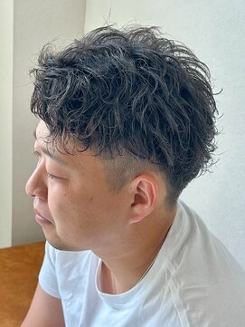 ニアウ 伊勢崎連取店(Niau) シャドウパーマ波巻きスパイラルパーマ無造作パーマ