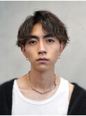 フェザーパーマシャドウパーマルーズパーマセンターパート