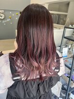 ムーンヘアホーム(MOON hair home)&nbsp;チェリーピンクカラー