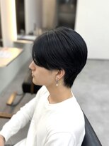 リエンスクレア(RIENS xrea)&nbsp;ブルーブラック　センターパート