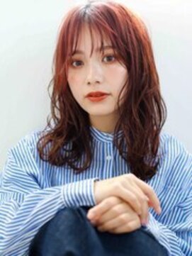 ヘアアンドスパ モーブ 世田谷(hair&SPA Mauve) チェリーブラウン/ミニウルフ/デジタルパーマ[世田谷］