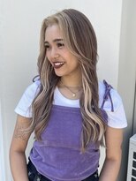 ピープスアンドスー 表参道 渋谷(Peeps&Suu.) シールエクステ フェイスフレーミング 外国人風カラー