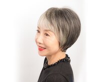 シルバーシニア向け美容室頭皮髪の毛に優しい薬剤を使用。