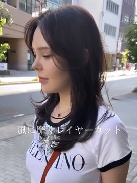 ラキング ギンザ トウキョウ(LAKING GINZA) くびれヘア/アプリコットオレンジ/夏/ハイライトカラー[銀座駅]