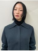 ストレートパーマ / ウルフカット