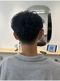 MEN’S HAIR/サーフカール/刈り上げセンターパート/木更津