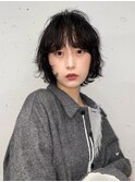 天神　ボブ　レイヤーカット　ボブパーマ