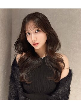 レイヤーカット /縮毛矯正/前髪/顔周り/名古屋/栄/韓国サロン