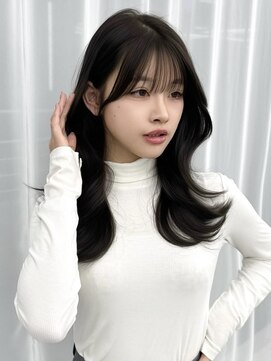 アマトウキョウスマートサロン(AMA TOKYO×Smart Salon) くびれレイヤー/顔まわりカット/レイヤーカット/小顔ヘア