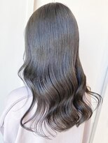 へアメイクワンプラス 四日市(HAIR MAKE ONEplus)&nbsp;入学式◎ブリーチなしオリーブグレージュ×大人ひし形ボブ