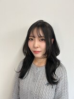 ラーム 福岡香椎店(rame) ハッシュカット、暗めグレー