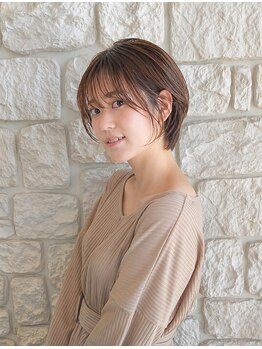 ラヴィールアーム(Ravir ame)の写真/小顔見せが大好評◎あなたの雰囲気を引き出す《似合わせ顔周りカット》で印象UP♪前髪カットもおまかせ★