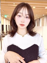 クィーンズガーデンバイケーツーギンザ(QUEEN’S GARDEN by K two GINZA)&nbsp;ミディアムレイヤー/チョコレートブラウン/透明感カラー