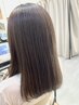 【秋の艶髪チェンジ】カット+ブリーチなし透明感カラー+Aujua補修TR ￥14850～