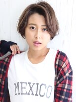 【HALE銀座】上品フォルム×大人かわいいショートボブ