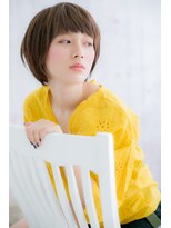 ヘアアンドビューティー ミック(Hair & Beauty miq)&nbsp;ワイドバングｘマッシュショートa