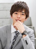 好感度アップ　簡単1分スタイリング　ビジネスマン　スーツ